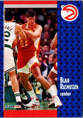 1991 Fleer Blair Rasmussen #245
