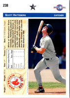 1992 Upper Deck Minors Scott Hatteberg #238