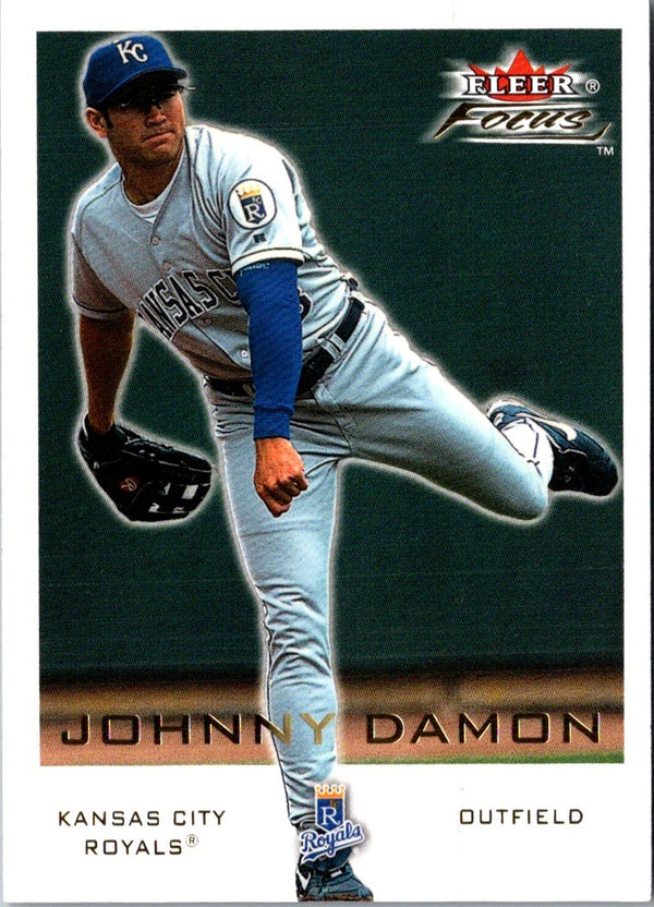 2001 Fleer Focus Johnny Damon #96