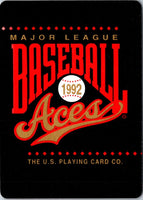 1992 U.S. Playing Card Co. Baseball Aces Roger Clemens #JOKERA