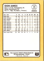 1988 Donruss Baseball's Best Dion James #29