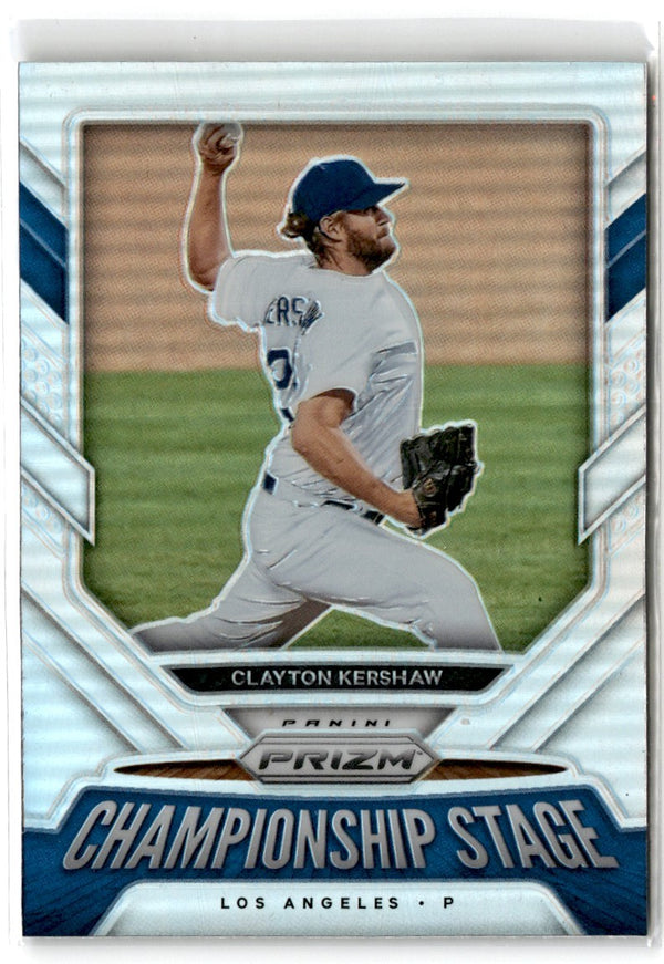 2021 Panini Prizm Championship Stage Clayton Kershaw #CS2