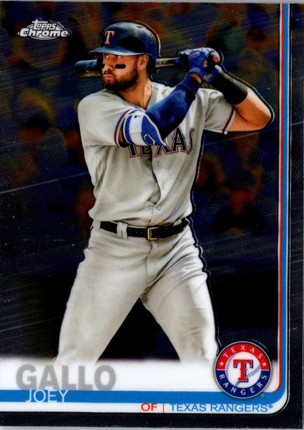 2019 Topps Chrome Joey Gallo #38