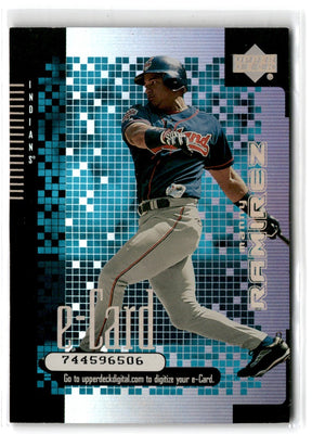 2000 Upper Deck e-Card Manny Ramirez #E6