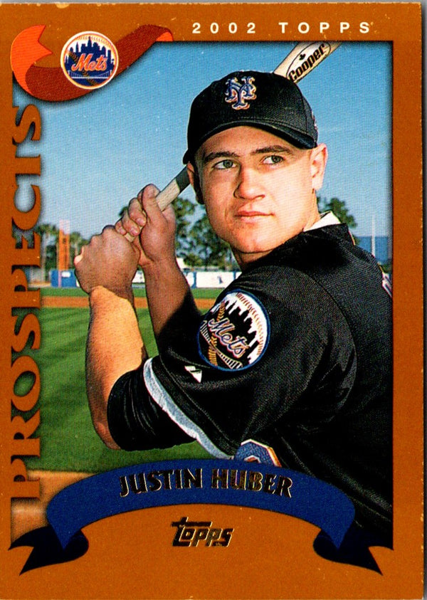 2002 Topps Traded & Rookies Justin Huber #T151 Rookie