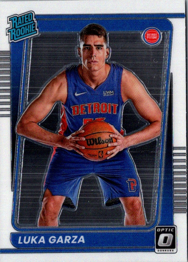 2021 Donruss Optic Blue Luka Garza #164