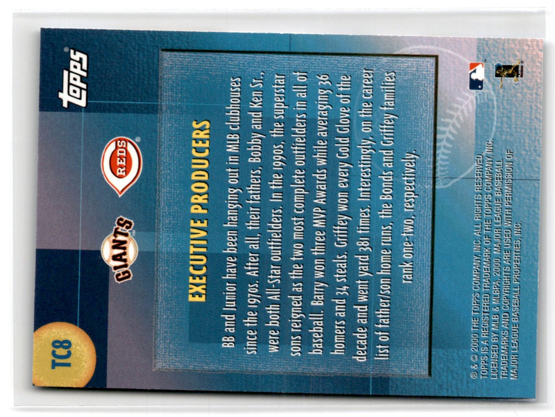 2000 Topps Combos Executive Producers (Barry Bonds/Ken Griffey Jr.)