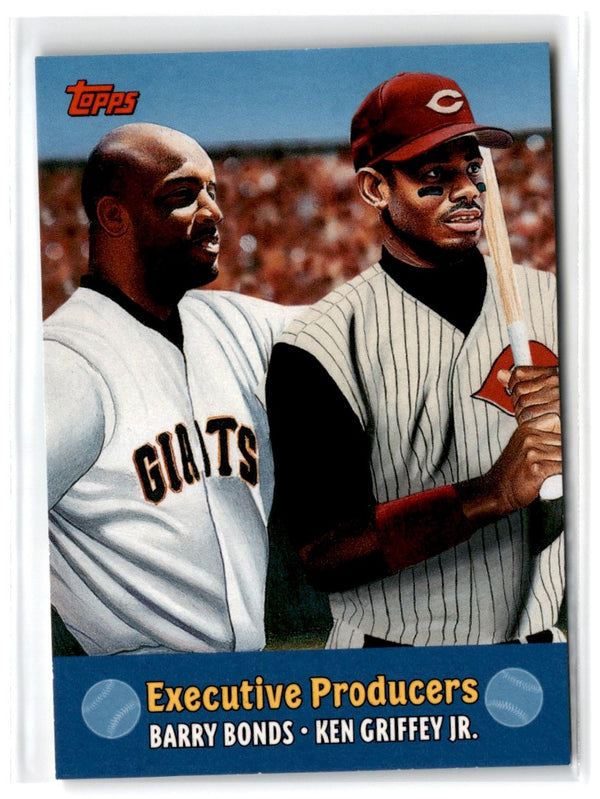 2000 Topps Combos Executive Producers (Barry Bonds/Ken Griffey Jr.) #TC8