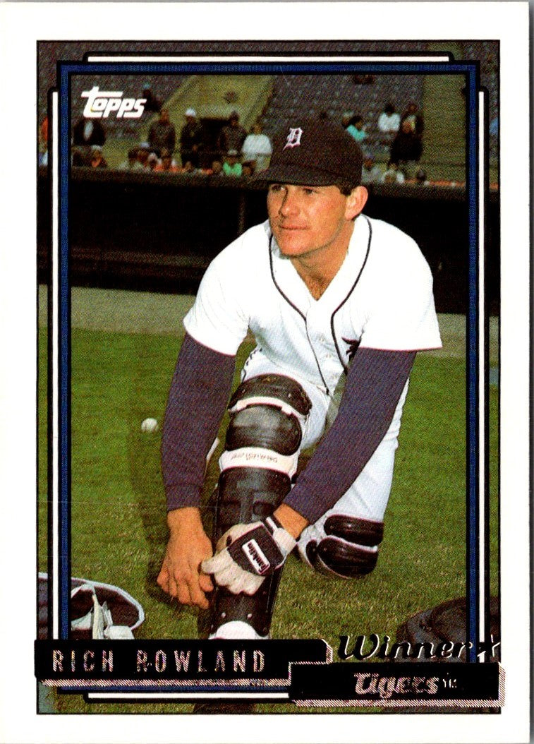 1992 Topps Rich Rowland