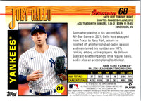 2021 Bowman Heritage Joey Gallo #68