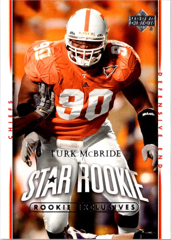 2007 Upper Deck Star Rookies Rookie Exclusives Edition Turk McBride #236