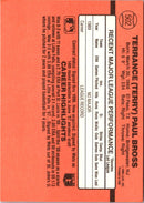 1990 Donruss Terry Bross