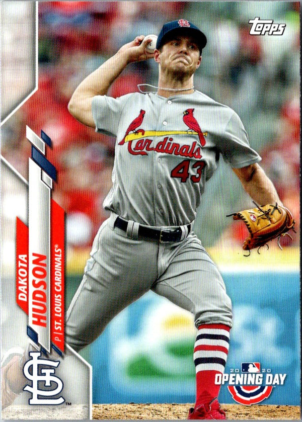 2020 Topps Opening Day Dakota Hudson #45