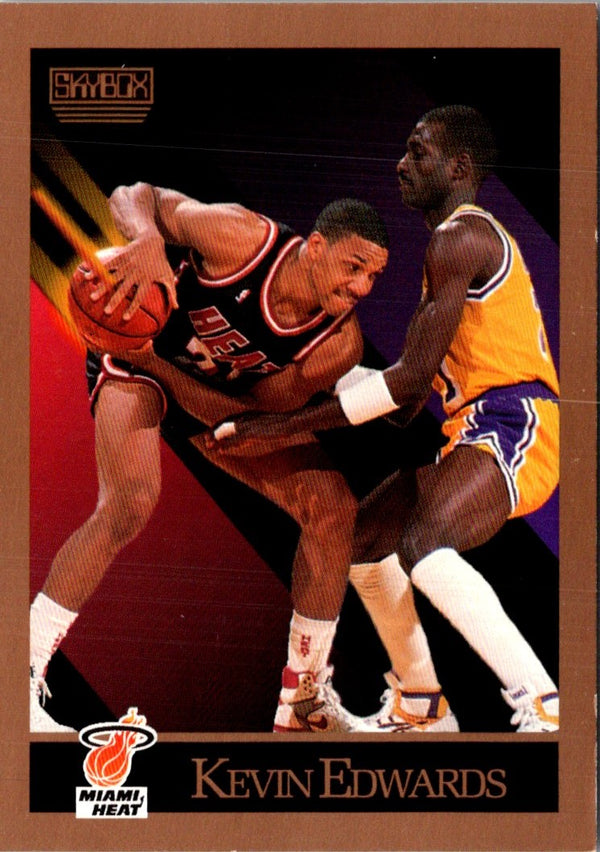 1990 SkyBox Kevin Edwards #146