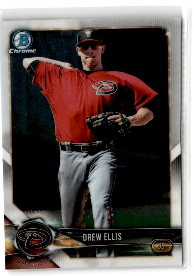 2018 Bowman Chrome Prospects Drew Ellis