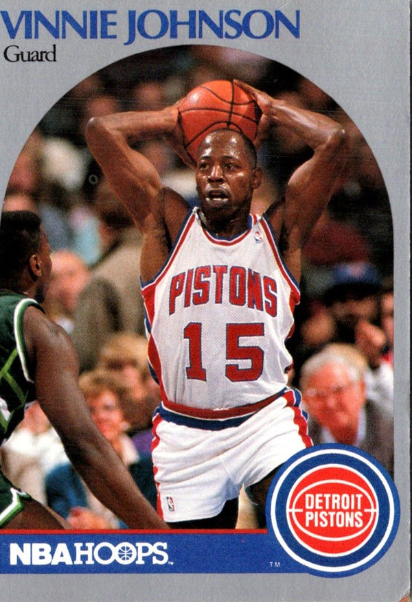 1990 Hoops Vinnie Johnson #107