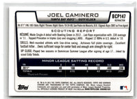 2012 Bowman Chrome Prospects Joel Caminero #BCP147 Refractor