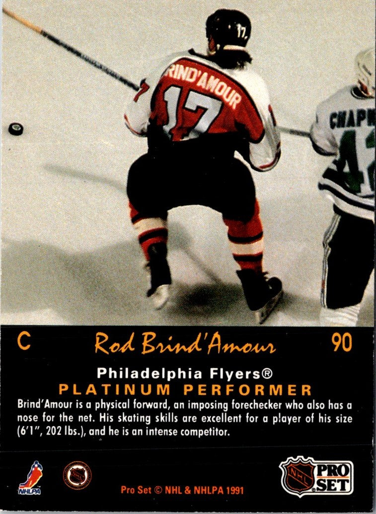 1991 Pro Set Platinum Rod Brind'Amour