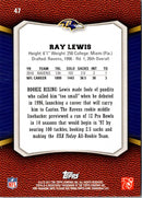 2011 Topps Rising Rookies Ray Lewis