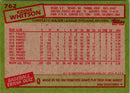 1985 Topps Eddie Whitson
