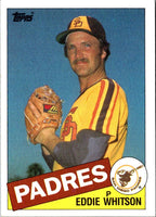 1985 Topps Eddie Whitson #762