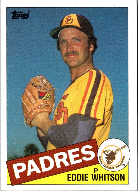 1985 Topps Eddie Whitson #762
