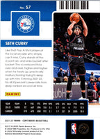 2021 Panini Contenders Ticket Seth Curry #57