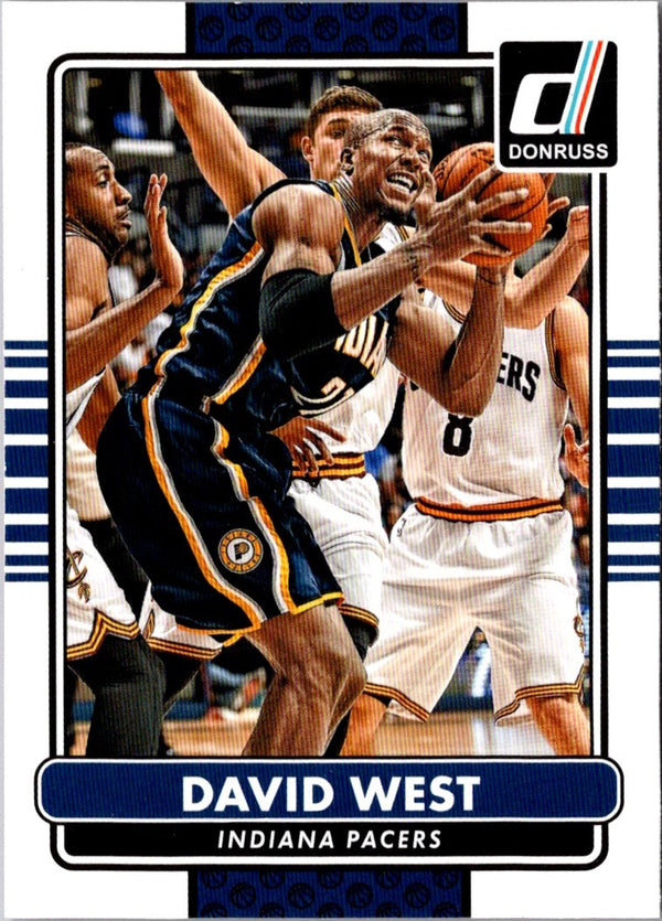 2014 Donruss David West #190