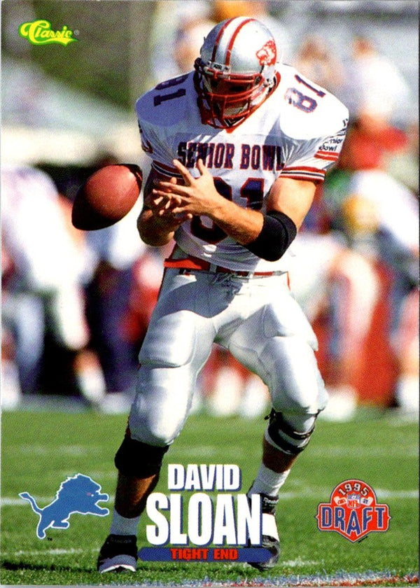 1995 Classic NFL Rookies David Sloan #58