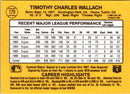 1987 Donruss Tim Wallach