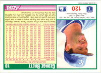 1991 Score George Brett #120