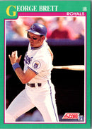 1991 Score George Brett