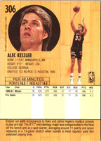 1991 Fleer Alec Kessler #306 Rookie
