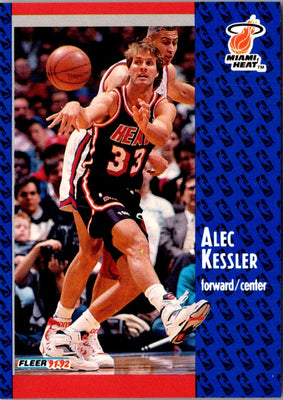 1991 Fleer Alec Kessler #306 Rookie