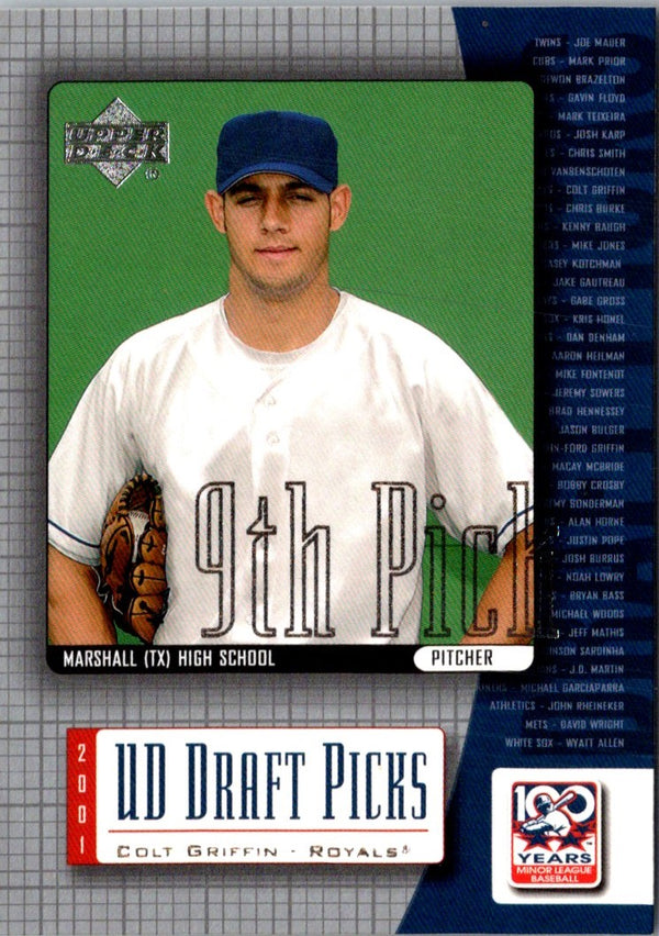 2001 Upper Deck Minors Centennial Colt Griffin #7