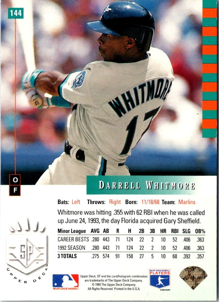 1993 SP Darrell Whitmore