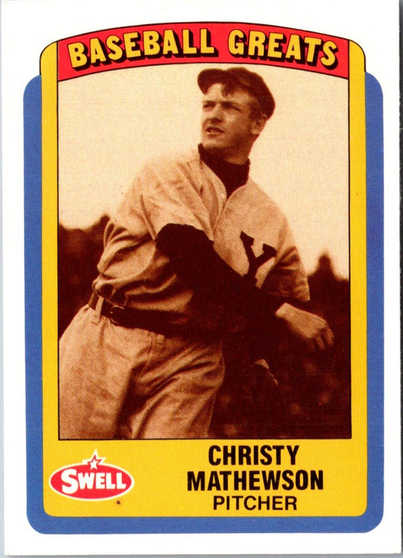 1990 Swell Baseball Greats Christy Mathewson #134
