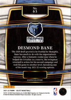 2022 Panini Select Blue Desmond Bane #63
