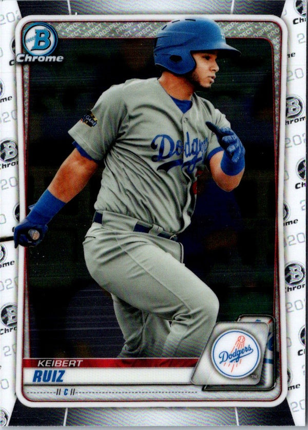 2020 Bowman Chrome Prospects Keibert Ruiz #BCP-143