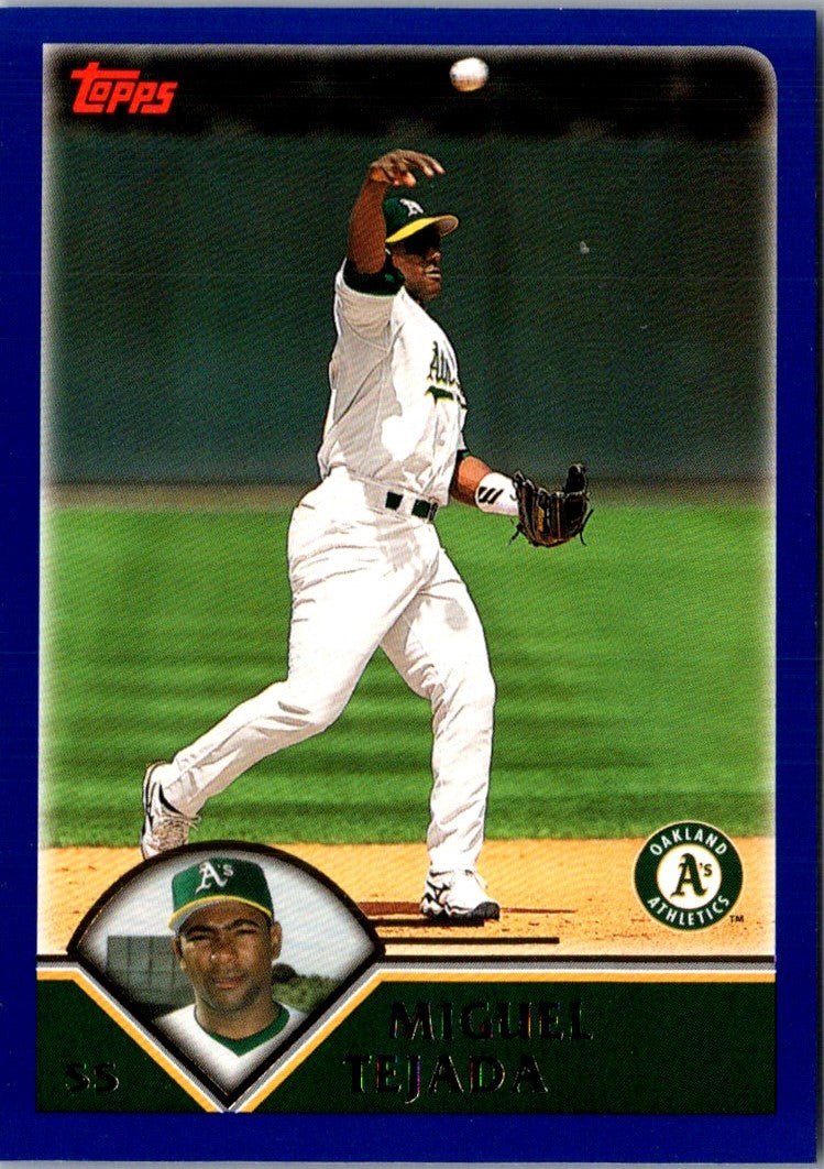 2003 Topps Home Team Advantage Miguel Tejada