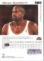 1997 Fleer Traditions Crystal Dean Garrett #216
