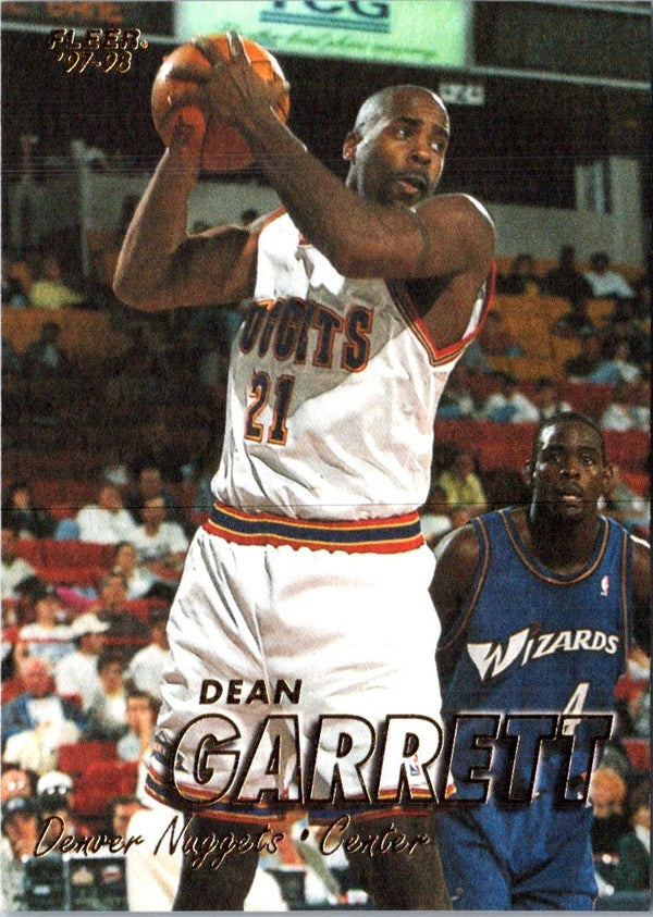 1997 Fleer Traditions Crystal Dean Garrett #216