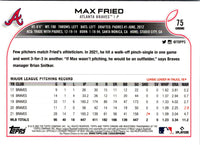 2022 Topps Chrome Max Fried #75