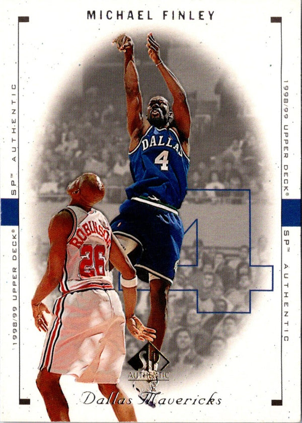 1998 SP Authentic Michael Finley #26