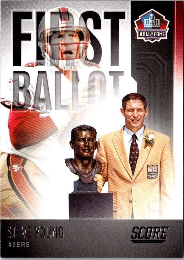 2022 Score First Ballot Steve Young #FB-SY