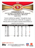 2012 Topps Vernon Davis #164