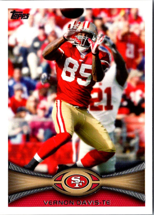 2012 Topps Vernon Davis #164