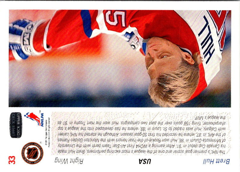 1991 Upper Deck French Brett Hull