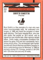 1990 Donruss Super Diamond Kings Bryn Smith #25