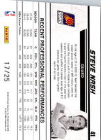 2010 Donruss Production Line Die Cuts Ruby Steve Nash #41 17/25
